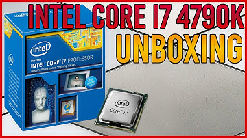 Unboxing Intel i7 4790K