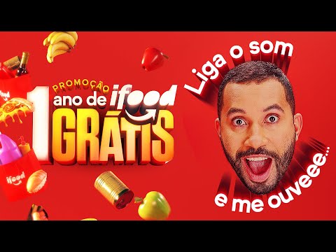 1 ano de iFood Grátis | iFood