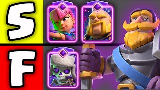 Card Evolution Tier List… (January 2024)