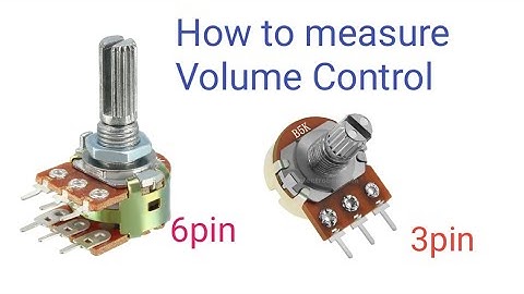How to check variable resistor with multimeter