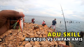 CASTING MICROJIG 10 GRAM DI SPOT BEKAS DERMAGA YANG LAGI VIRAL |ULTRALIGHT FISHING|