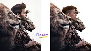 Vijay Mahar New Photo Editing | Lion Tiger & Eagle Concept Photo Editing screenshot 2