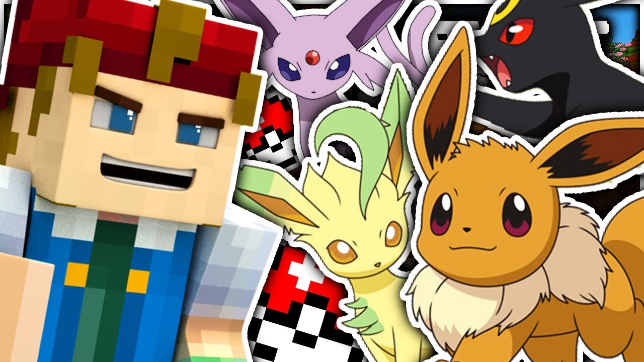 funny moments in soccer Minecraft | BATTLING ALL OF THE EEVEES!! - Pokemon Craft