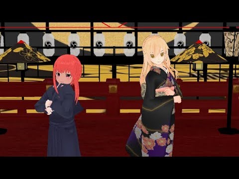 【MMD】うp主と魔理沙でFujimori 祭 FESTIVALを踊ってみた