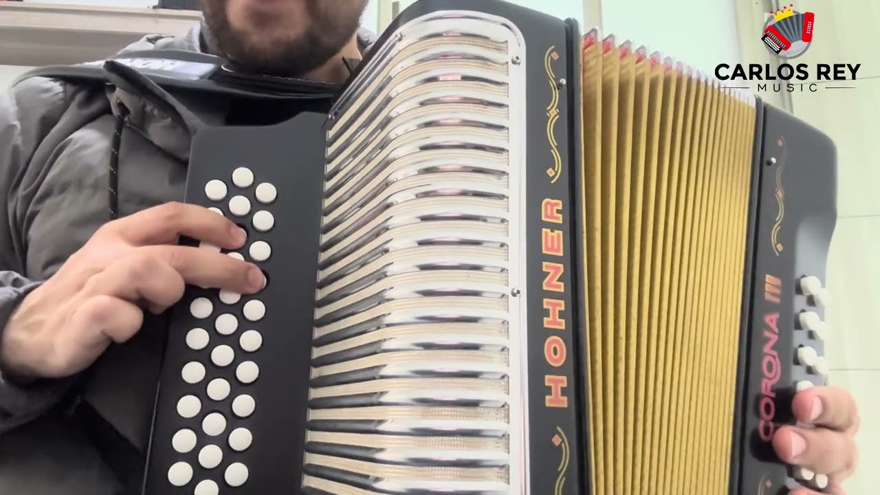 Si no me falla el corazón (Los Diablitos) | Tutorial Acordeon Completo | Carlos Rey Music