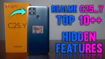 Realme C25Y Top 10++ Hidden Features | Realme C25Y Tips & Tricks | Realme C25_Y