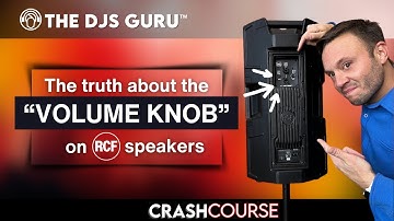 Maximize Your RCF Speaker Sound Setup: Tips For Setting The Volume Knob Like A Pro!