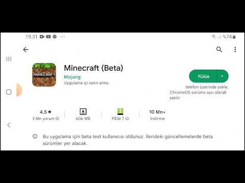Minecraft BETA Sürümü nasıl yüklenir