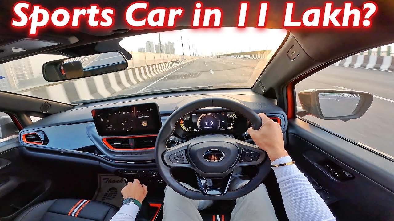 11 Lakh Sports Car New Tata Altroz Racer 118BHP Drive Review 