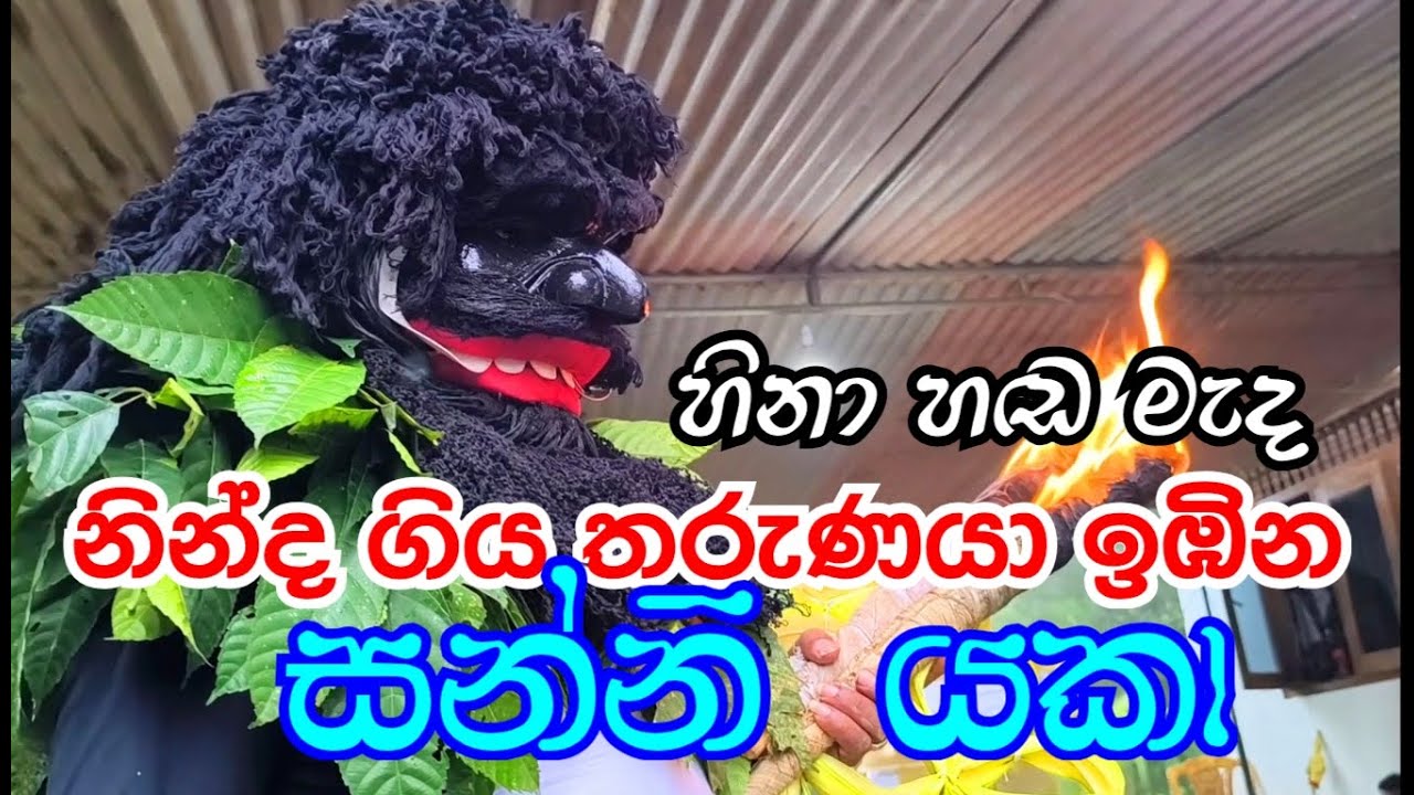 නින්ද ගිය තරුණයාට කිට්ටු වූ සන්නි යකා කරපු වැඩේ | 18 Sanniya