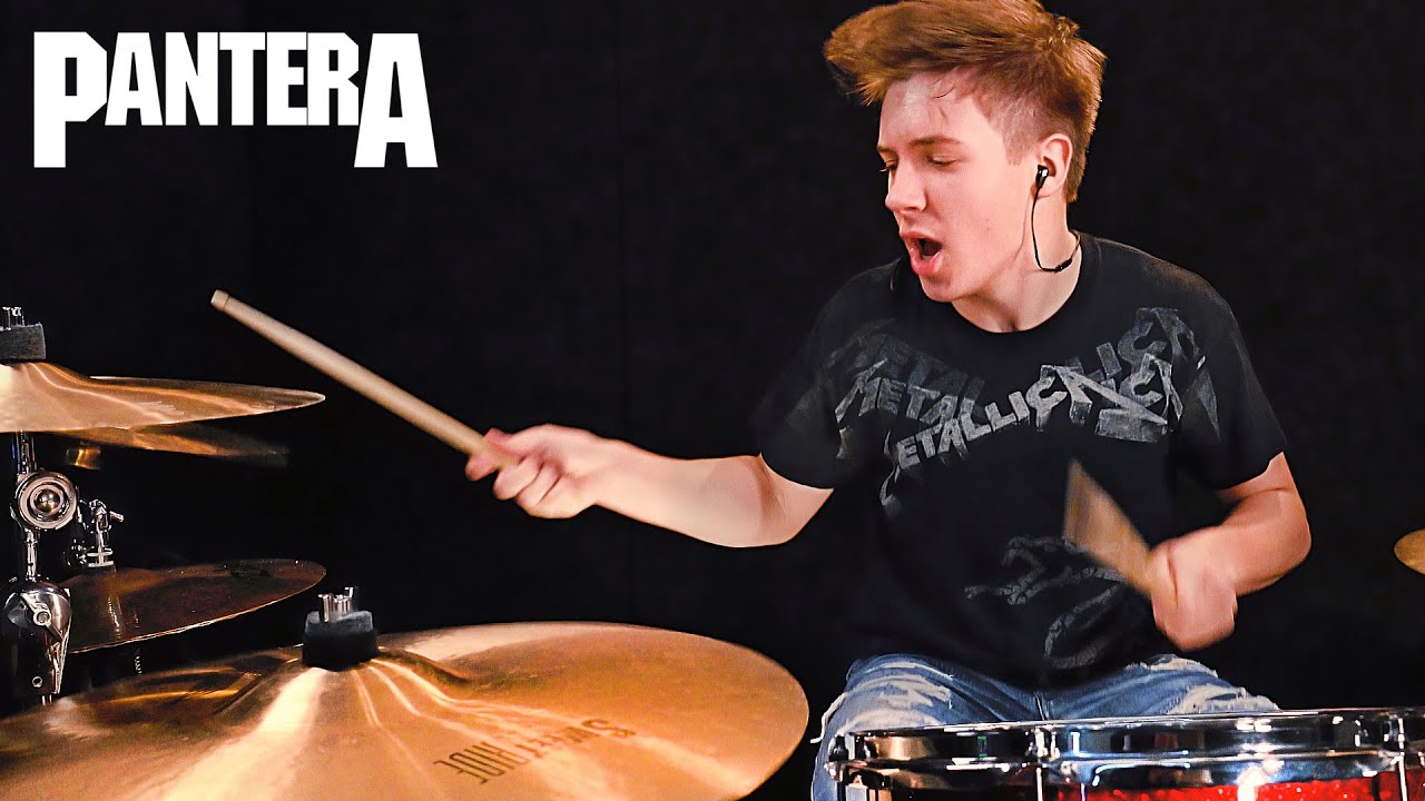 Pantera - I'm Broken / drum cover by Avery