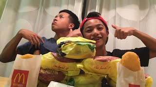 THE ULTIMATE MCDONALDS BREAKFAST CHALLENGE!!(LOSER GETS MILKED DUMPED ON THEM!!)