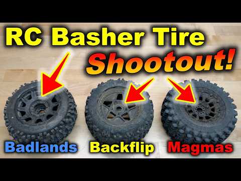 RC Tire Shootout! - Badlands / Backflip LP / Magmas - Arrma 6S Talion EXB