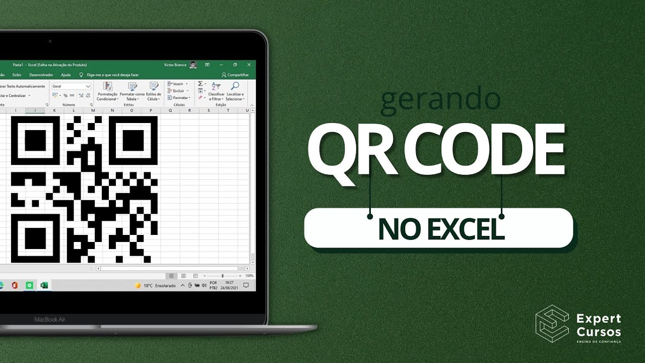 Como criar um QR Code no Excel (Gerando QR Code)