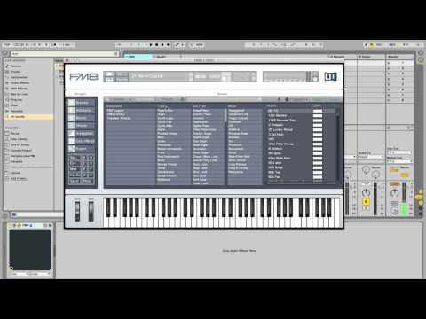 Native Instruments Fm8  - Parte 1 Browser