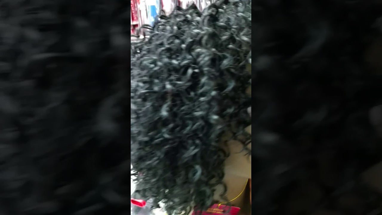 Tasha Human Hair 6 Hh Afro 3pcs For Weaving Youtube