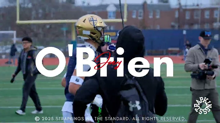 🚨🚨🚨 Joey O'Brien Notre Dame Commit | Highlights vs Imhotep 