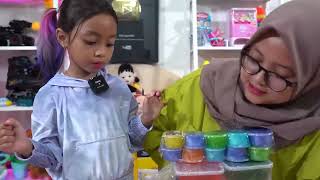 BORONG SEMUA JENIS SLIME BARENG LEIKA 😍😍 ADA SLIME TELOR DAN ES KRIM