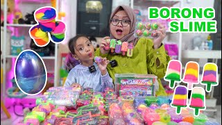 BORONG SEMUA JENIS SLIME BARENG LEIKA 😍😍 ADA SLIME TELOR DAN ES KRIM