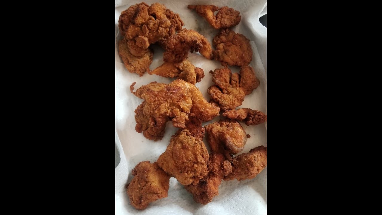 How to make vegan chicken with oyster mushrooms YouTube