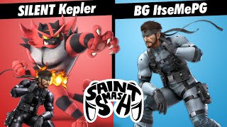 Saint Smash #4 - Losers Quarter Final - SILENT|Kepler (Incineroar\/Snake) VS. BG|ItseMePG (Snake)