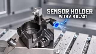 Tool Length Sensor & 3D Probe Holder with Air Blast | STEPCRAFT M700