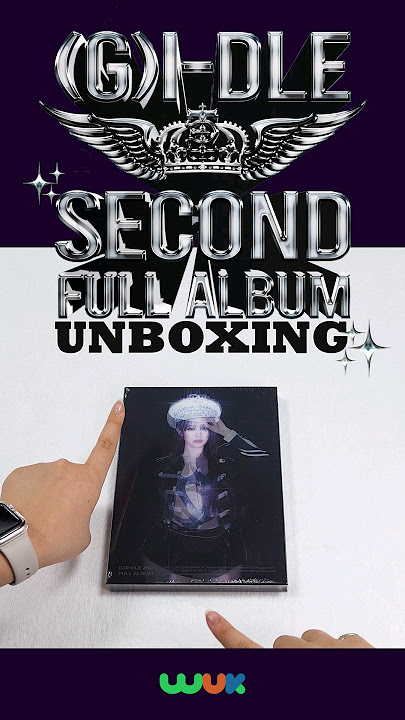 🔥(G)I-DLE💿2ND Full Album ✌️[2]✌️#unboxing  #korean #english #kpop