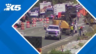 Big closures happening on major roadways around western Washington this weekend