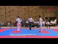 Kollo ndzomo jean marc cameroon vs elsawy ali egypt  male kumite 67 kg