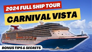 Carnival Vista 2024 Full Ship Tour | Bonus Tips & Secrets