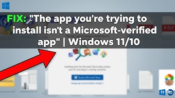 FIX: "The app you