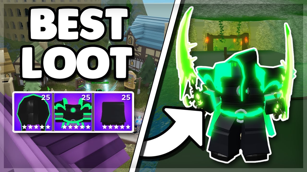 New Best Loot In Rumble Quest And Reaching Max Level Best Armour Op Sword And More Youtube - getting max level in rumble quest legendary set roblox