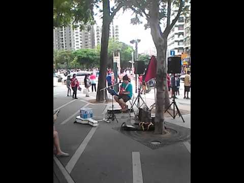 草悟道街頭藝人