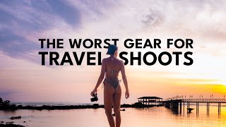 Gear I DON’T RECOMMEND for filmmaking (while travelling)