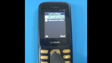 How to Activate Call Waiting in Lava A1 Josh