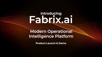 Agentic AI Operational Platform - Product Launch & Demo | Fabrix.ai Launch | Shailesh Manjrekar