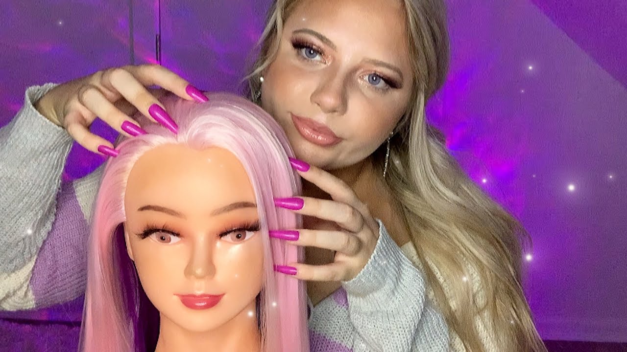 Asmr Scalp Massage | Hair Brushing, Scalp Scratching & More! 💜