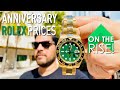 Anniversary Rolex Prices Rising! - Rolex GMT-Master Green Dial!