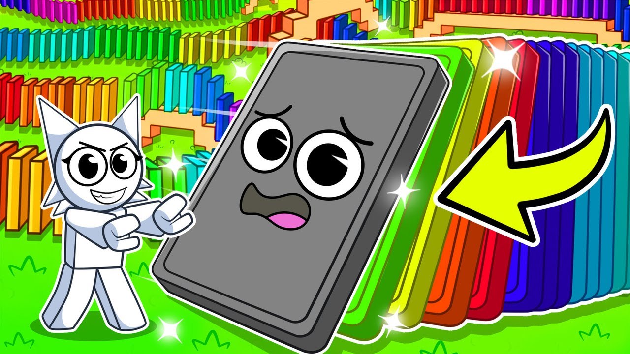 INFINITOS DOMINOS no Roblox!!