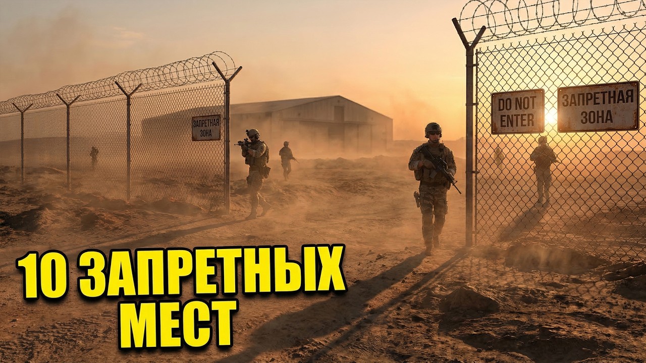 10 ОБЪЕКТОВ, которые охраняют ЛУЧШЕ президента...