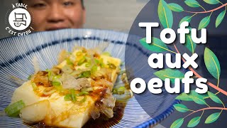 Tofu aux oeufs - Recette de tofu facile et rapide !