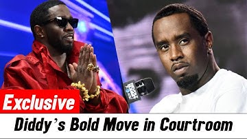 Diddy beëindigt de verdediging zonder een woord te zeggen. Wat is zijn strategie?