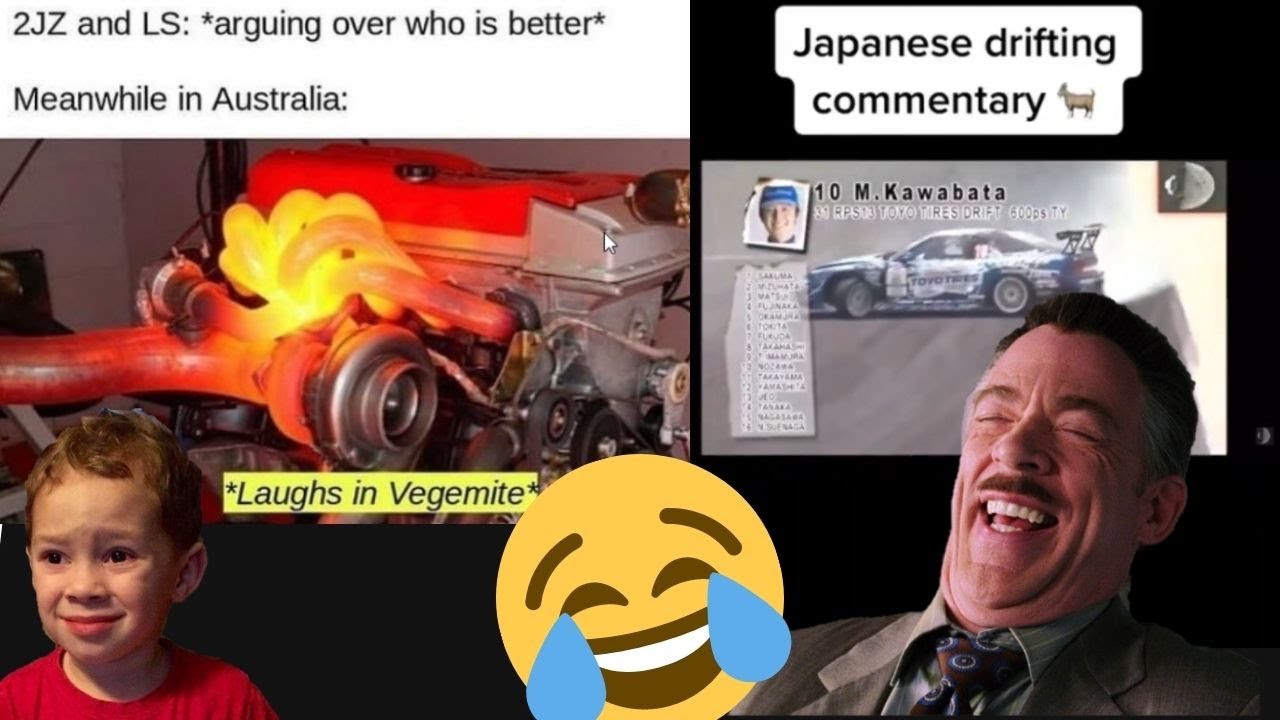 Japanese Drifting Commentary is HILARIOUS!!! - Instagram Car Meme Review #3  