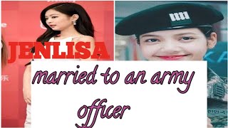 jenlisa one shot  married to an army officer #fanfiction #jennie #lisa