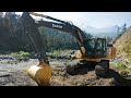 Demo de minera de nibol  john deere en sorata la paz bolivia