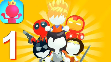 Party Royale: Guys do not fall! - Gameplay Walkthrough Part 1 (Android, iOS)