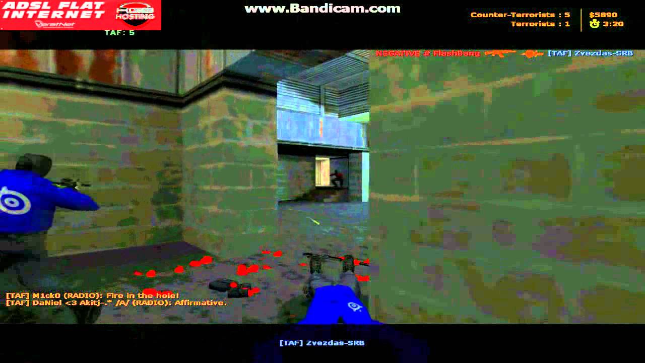 COUNTER STRIKE 1.6 - Clan War - [TAF] vs NEGATiVE # [Serbia CW]-HD ...
