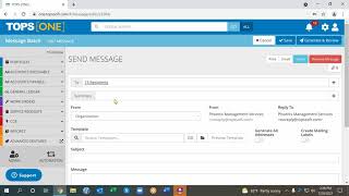 Tops One Customer Service Part 6 How to Send Mass Emails