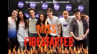 Miss Firestarter - Midnight Red lyric video.