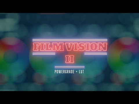 FilmVision II Davinci Resolve Powergrade Tutorial
